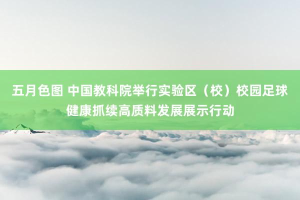 五月色图 中国教科院举行实验区（校）校园足球健康抓续高质料发展展示行动