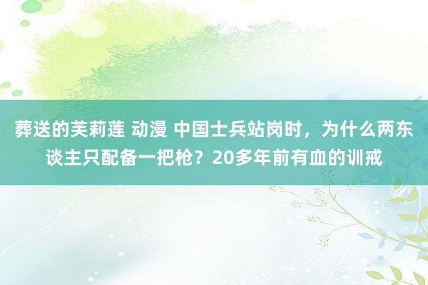 葬送的芙莉莲 动漫 中国士兵站岗时，为什么两东谈主只配备一把枪？20多年前有血的训戒