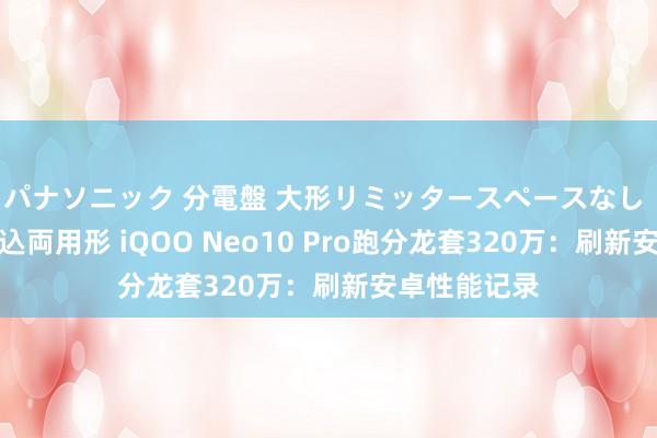 パナソニック 分電盤 大形リミッタースペースなし 露出・半埋込両用形 iQOO Neo10 Pro跑分龙套320万：刷新安卓性能记录