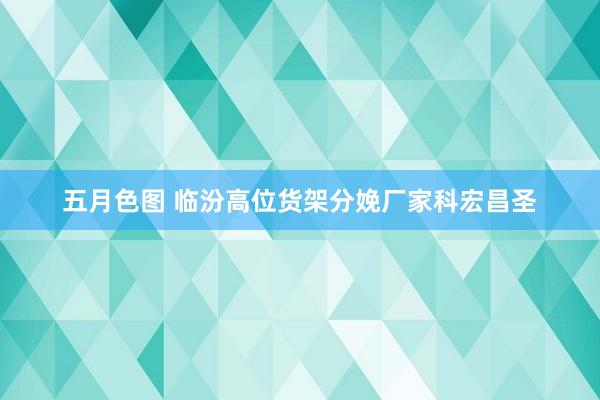 五月色图 临汾高位货架分娩厂家科宏昌圣