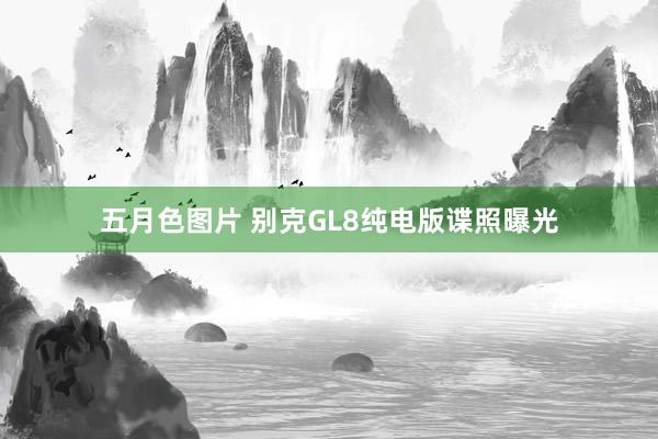 五月色图片 别克GL8纯电版谍照曝光